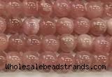 CRC1180 15.5 inches 4mm round Argentina rhodochrosite beads