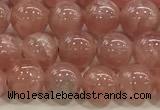 CRC1182 15.5 inches 6mm round Argentina rhodochrosite beads