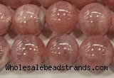 CRC1183 15.5 inches 7mm round Argentina rhodochrosite beads