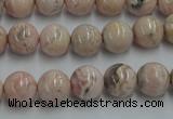 CRC153 15.5 inches 10mm round Argentina rhodochrosite beads