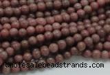 CRC50 15.5 inches 4mm round rhodochrosite gemstone beads wholesale