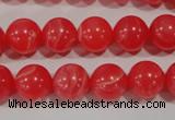 CRC504 15.5 inches 12mm round synthetic rhodochrosite beads