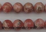 CRC757 15.5 inches 8mm round rhodochrosite beads wholesale