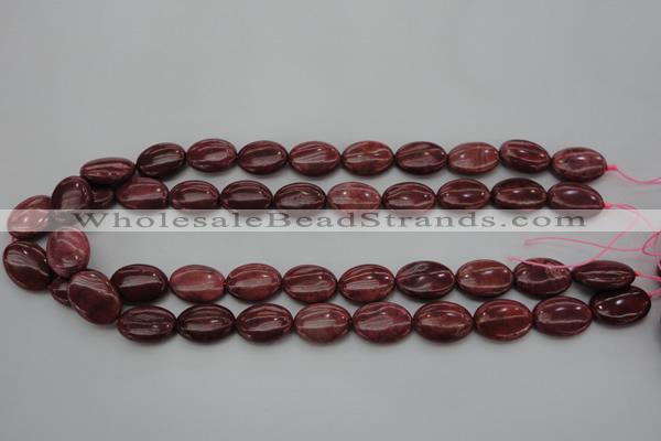 CRC834 15.5 inches 15*20mm oval Brazilian rhodochrosite beads