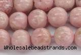 CRC923 15.5 inches 10mm round natural rhodochrosite beads