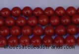 CRE320 15.5 inches 4mm round red jasper beads wholesale