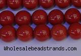 CRE322 15.5 inches 8mm round red jasper beads wholesale