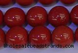 CRE325 15.5 inches 14mm round red jasper beads wholesale