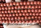 CRE352 15.5 inches 8mm round red jasper beads wholesale