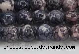 CRF338 15.5 inches 10mm round dyed rain flower stone beads wholesale