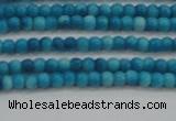 CRF428 15.5 inches 2mm round dyed rain flower stone beads wholesale