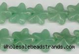 CRG15 15.5 inches 16*16mm star green aventurine gemstone beads