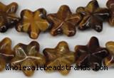 CRG18 15.5 inches 16*16mm star tiger eye gemstone beads wholesale