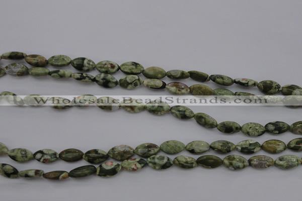 CRH136 15.5 inches 6*12mm marquise rhyolite gemstone beads