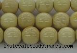 CRI203 15.5 inches 10mm round riverstone beads wholesale