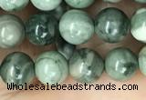 CRM201 15.5 inches 6mm round green mud jasper beads wholesale