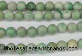 CRO03 15.5 inches 6mm round Qinghai jade gemstone beads wholesale