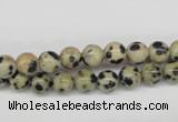 CRO12 15.5 inches 6mm round dalmatian jasper beads wholesale