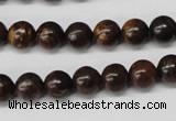 CRO124 15.5 inches 8mm round bronzite gemstone beads wholesale