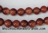 CRO128 15.5 inches 8mm round goldstone beads wholesale