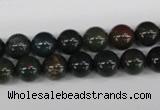 CRO141 15.5 inches 8mm round bloodstone beads wholesale