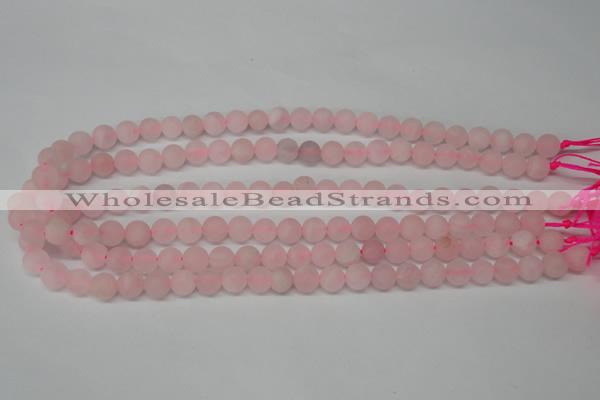 CRO146 15.5 inches 8mm round rose quartz beads wholesale