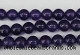 CRO148 15.5 inches 8mm round dyed amethyst beads wholesale