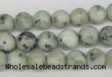 CRO189 15.5 inches 10mm round sesame jasper beads wholesale