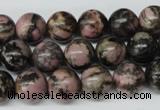 CRO225 15.5 inches 10mm round rhodonite gemstone beads wholesale