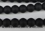 CRO245 15.5 inches 10mm round blackstone beads wholesale