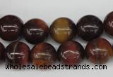 CRO339 15.5 inches 12mm round red tiger eye beads wholesale