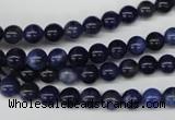 CRO34 15.5 inches 6mm round sodalite gemstone beads wholesale