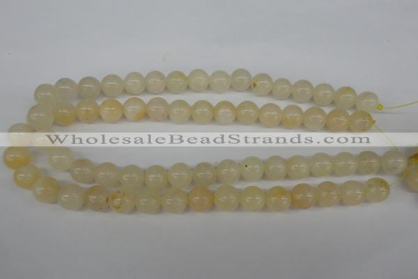 CRO351 15.5 inches 12mm round yellow aventurine beads wholesale