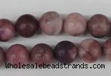 CRO360 15.5 inches 12mm round dyed kiwi stone beads wholesale