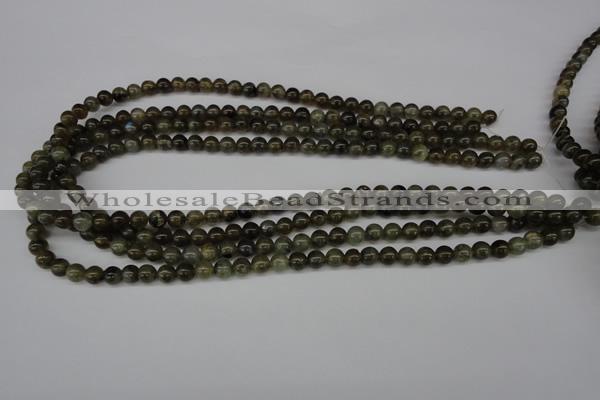 CRO37 15.5 inches 6mm round labradorite gemstone beads wholesale