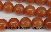 CRO391 15.5 inches 14mm round red aventurine beads wholesale