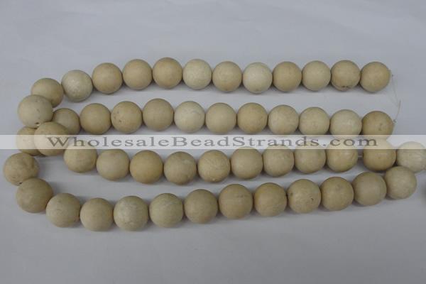 CRO447 15.5 inches 16mm round jasper gemstone beads wholesale