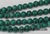 CRO52 15.5 inches 6mm round synthetic malachite beads wholesale