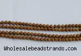 CRO552 15.5 inches 6mm round grain stone beads wholesale