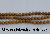 CRO554 15.5 inches 10mm round grain stone beads wholesale