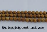 CRO555 15.5 inches 12mm round grain stone beads wholesale