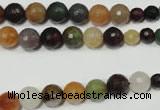 CRO723 15.5 inches 6mm – 14mm faceted round mixed candy jade beads