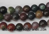 CRO82 15.5 inches 8mm round Indian agate gemstone beads wholesale