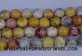 CRO860 15.5 inches 4mm round sky eye stone beads wholesale