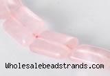 CRQ08 13*18mm rectangle A grade natural rose quartz beads