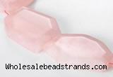 CRQ11 Freeform A grade natural rose quartz beads Wholesale