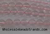 CRQ120 15.5 inches 4mm round natural rose quartz beads wholesale