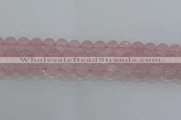 CRQ124 15.5 inches 12mm round natural rose quartz beads wholesale