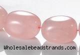 CRQ14 13*18mm egg-shaped A grade natural rose quartz beads