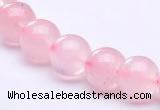 CRQ16 15.5 inches 10mm round natural rose quartz beads Wholesale